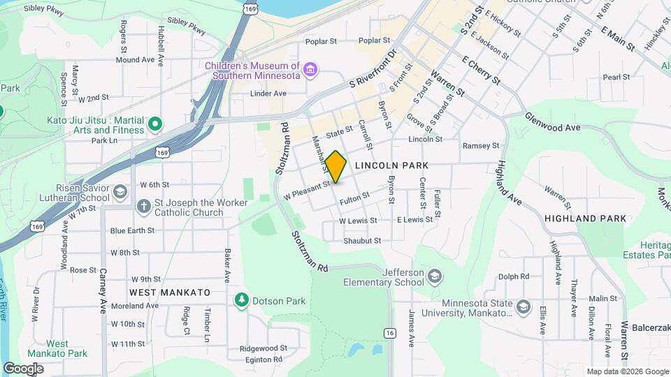 331 W Pleasant St Map and Location Details