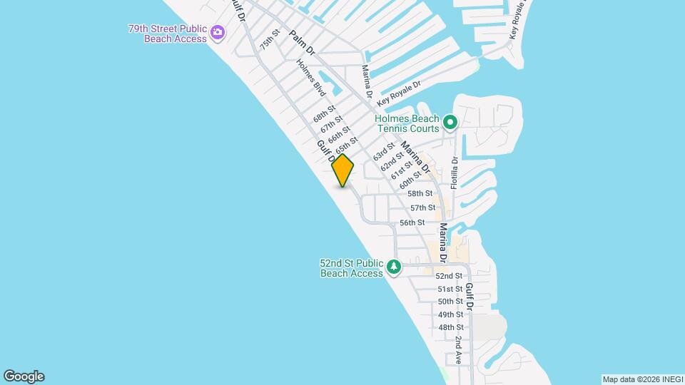 5806 Gulf Dr, Unit SI ID1591446P Mapa y Detalles de la Ubicación