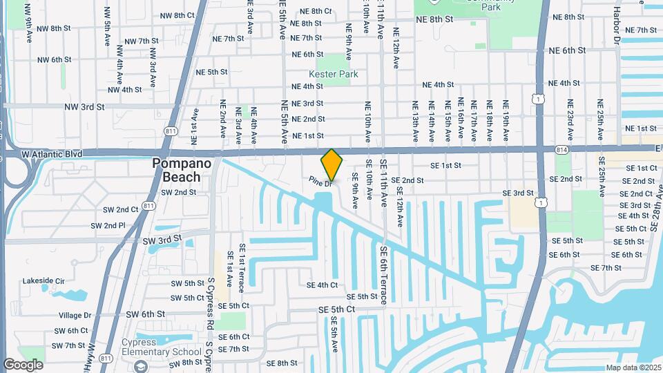 700 Pine Dr Map and Location Details