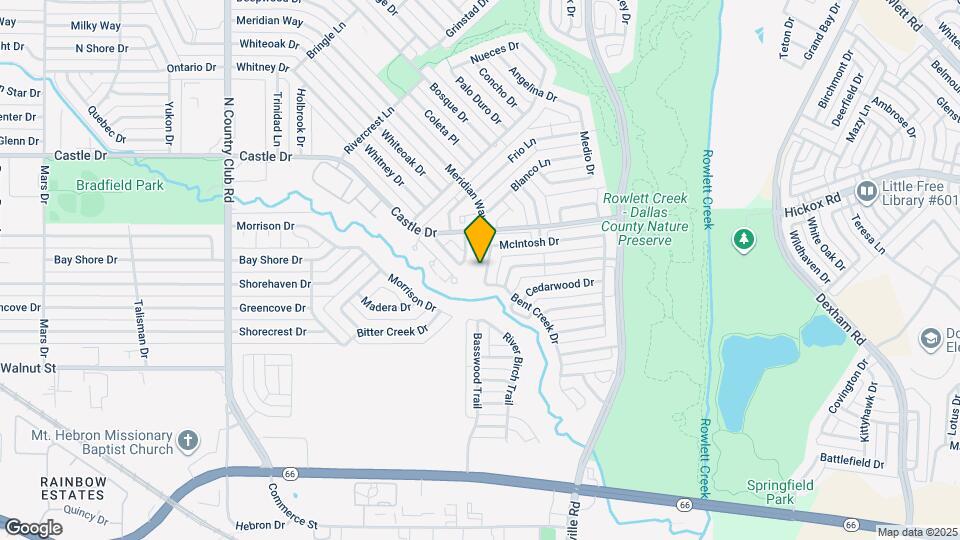 2113 McIntosh Dr Map and Location Details