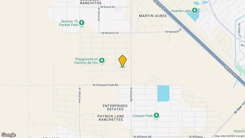 17970 W Creedance Blvd Map and Location Details