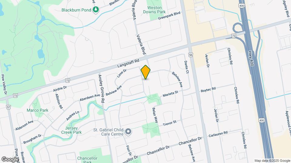 123 Carmen Crescent Map and Location Details