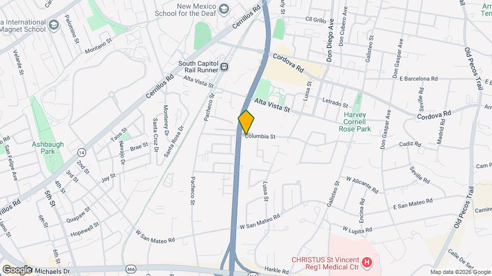 738 Columbia St Map and Location Details