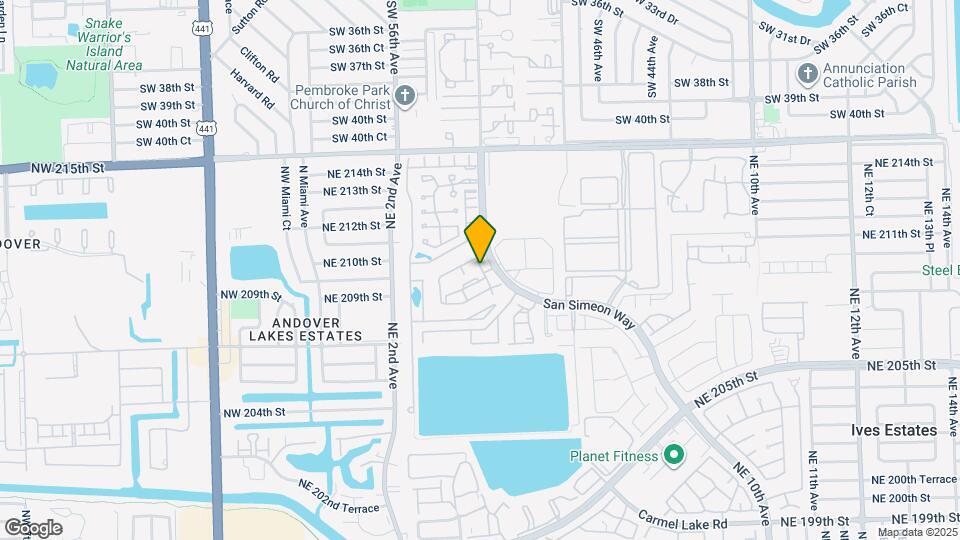 479 NE 210th Cir Terrace Map and Location Details
