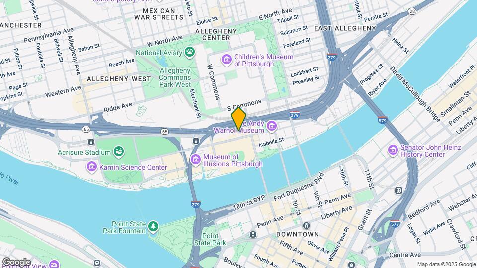 21 West Mapa y Detalles de la Ubicación