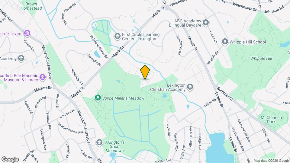 23 Lily Pond Ln Mapa y Detalles de la Ubicación