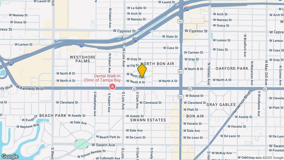 4015 W North A St Map and Location Details