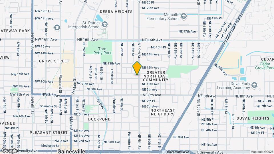 1030 NE 9th St Map and Location Details