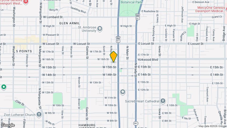 1511 Ripley St Map and Location Details