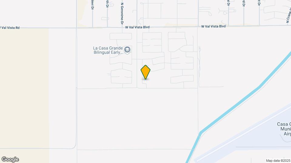 1168 W Falls Canyon Dr Map and Location Details