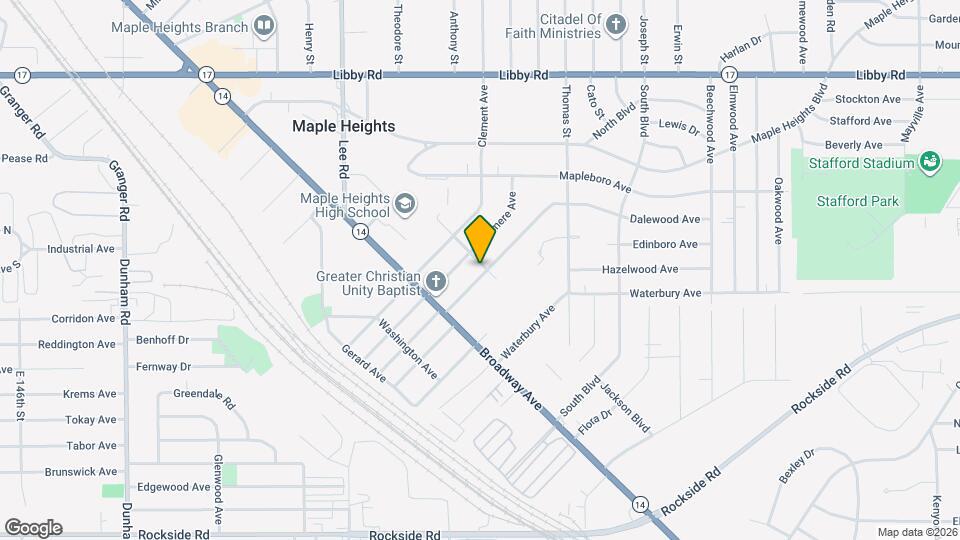5554 Dalewood Ave Map and Location Details