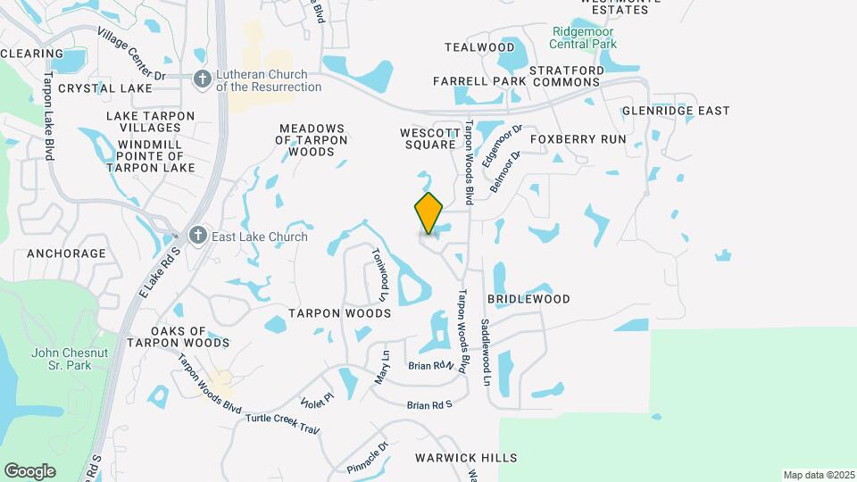 Tarpon Woods Condominiums Mapa y Detalles de la Ubicación