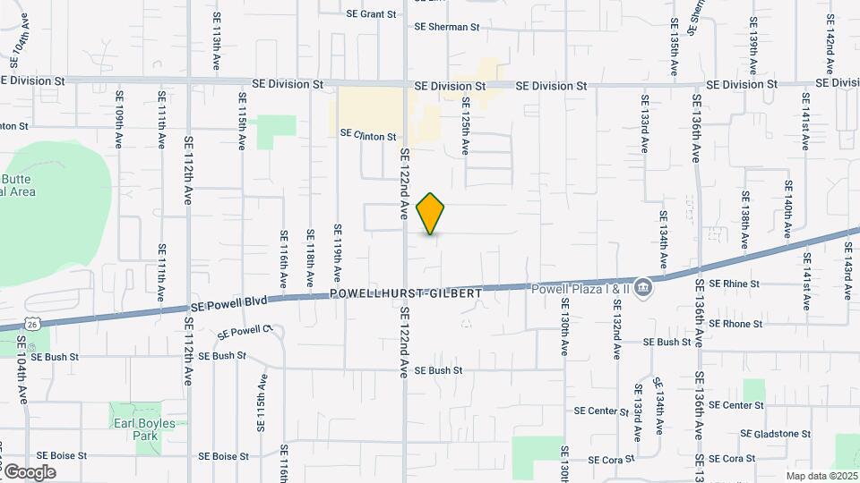 12308 SE Kelly St Mapa y Detalles de la Ubicación