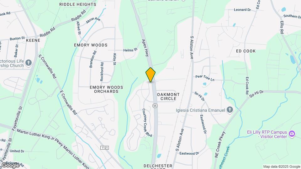 3114 Courtney Creek Blvd Map and Location Details