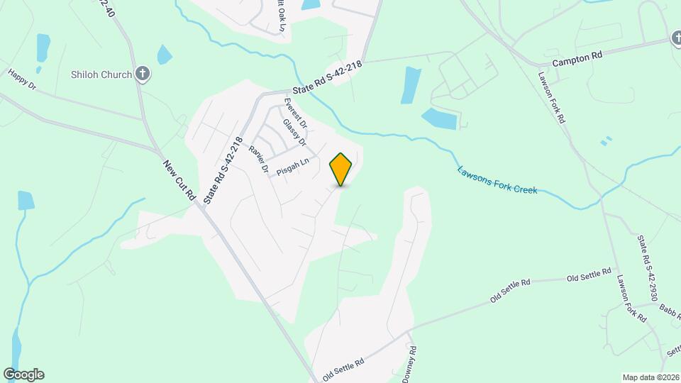 532 Pleasant Green Dr Mapa y Detalles de la Ubicación