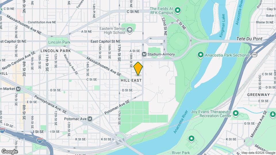 1830 C St SE Mapa y Detalles de la Ubicación