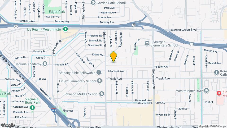 6581 Bestel Ave Map and Location Details