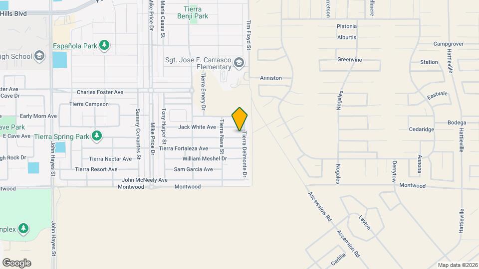 14937 Mike a Mendoza Ave Map and Location Details