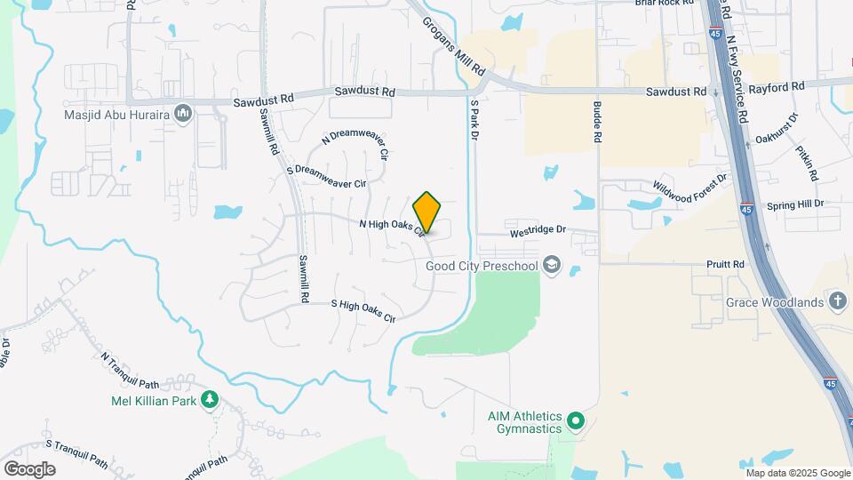 48 N High Oaks Cir Map and Location Details