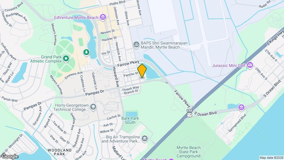 3350 Pampas Dr Mapa y Detalles de la Ubicación