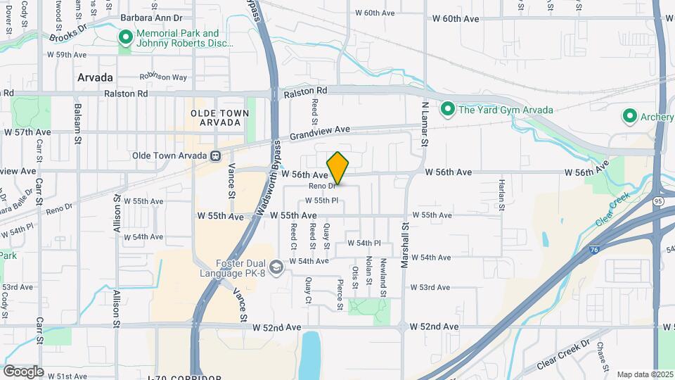 6850 Reno Dr Map and Location Details