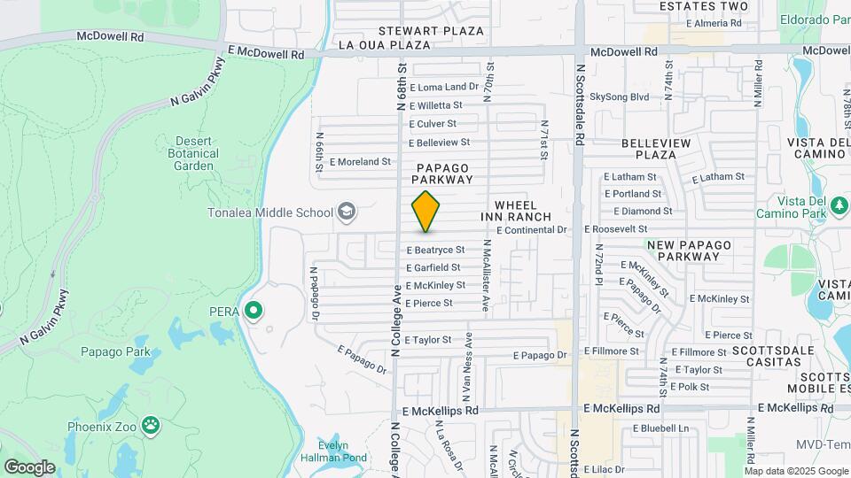 331 E Continental Dr Map and Location Details