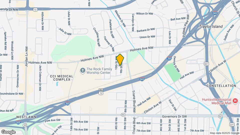 611 9th St NW Map and Location Details