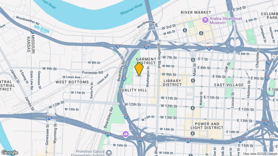 910 Penn Mapa y Detalles de la Ubicación