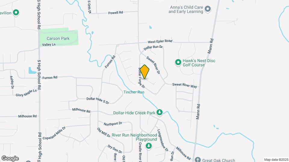 5431 Dollar Forge Ct Map and Location Details