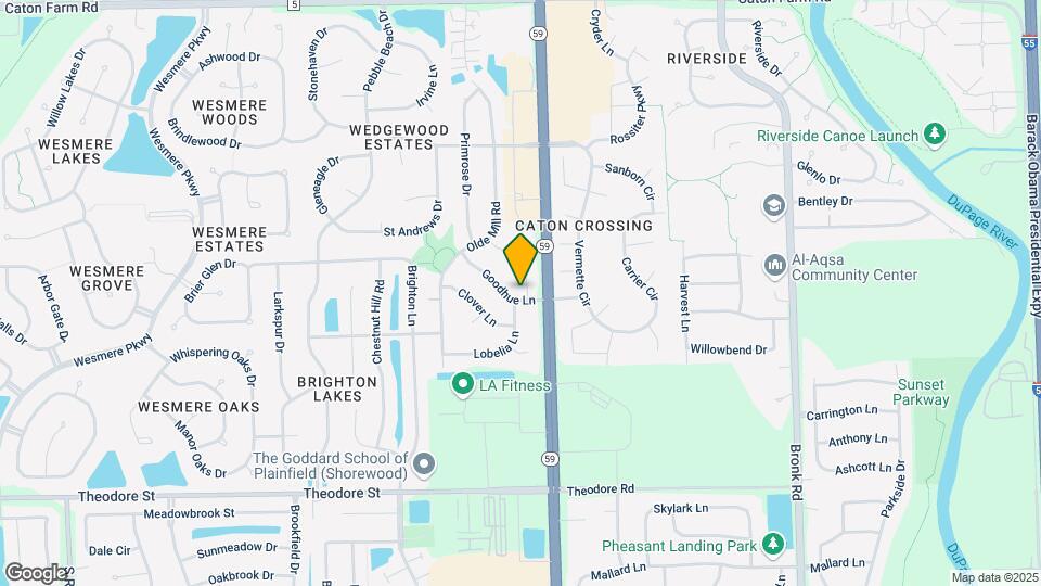 4805 Goodhue Ln Map and Location Details