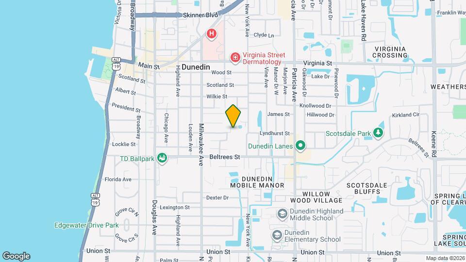 710 Lyndhurst St Map and Location Details