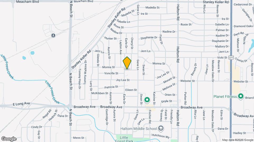 4404 Monna St Map and Location Details