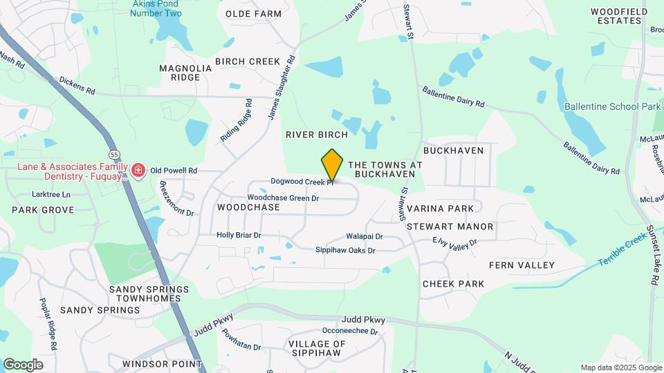 520 Dogwood Creek Pl Map and Location Details