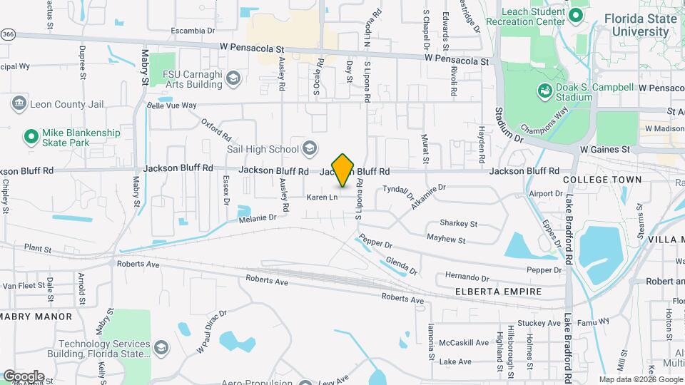 1906 Karen Ln Map and Location Details