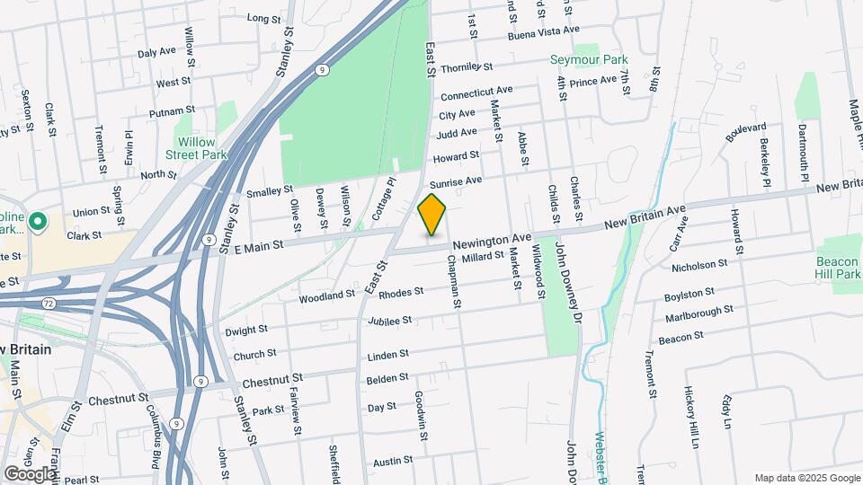 58 Newington Ave-Unit -60 Newington Avenue - Floor 2 Map and Location Details