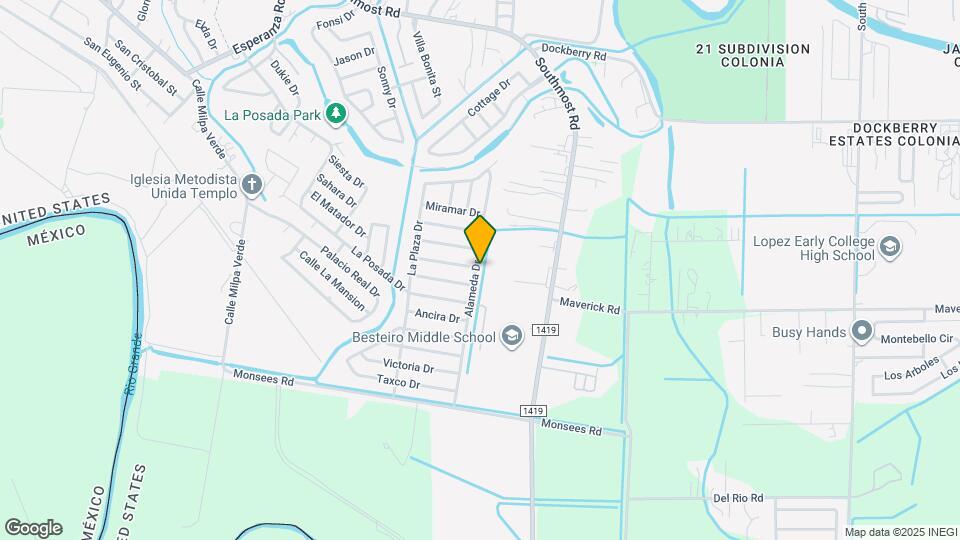 2993 Alameda Dr Map and Location Details