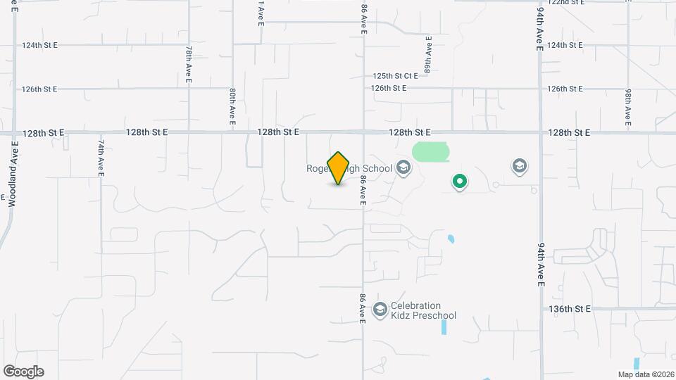 8504 130th St E Map and Location Details