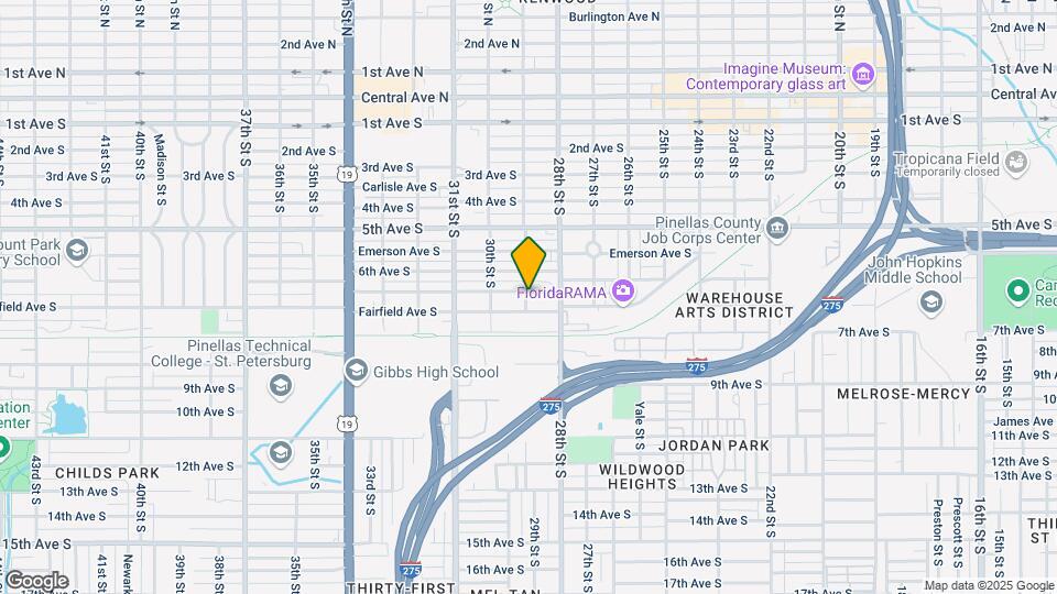 29th St Triplex Map and Location Details