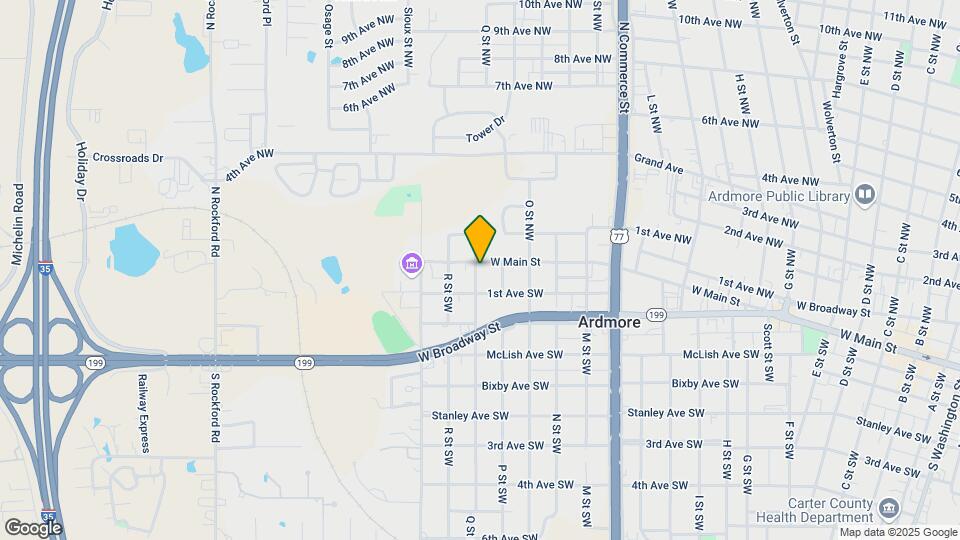 1524 Q St SW Map and Location Details
