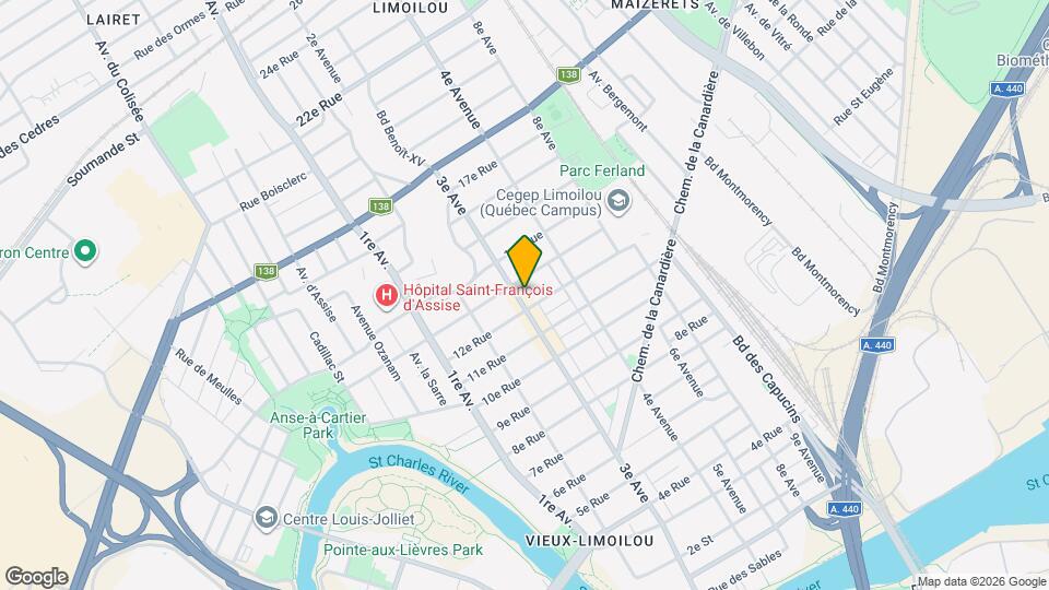 1250 3E Av Map and Location Details