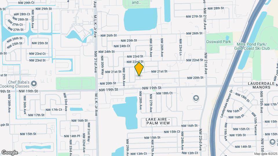 2001 NW 27th Ln Map and Location Details