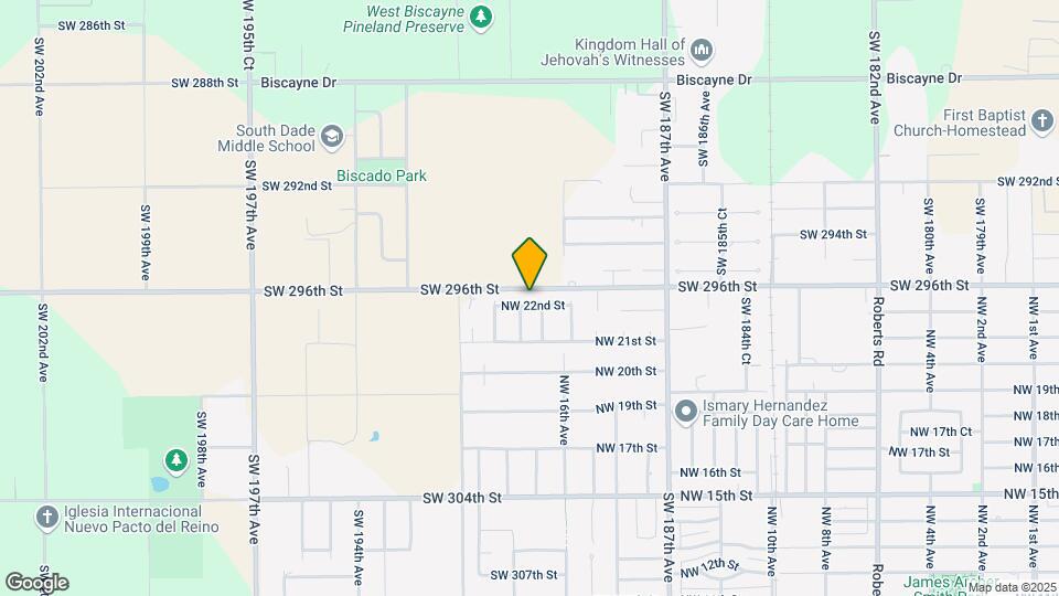 1631 NW 22nd St Map and Location Details