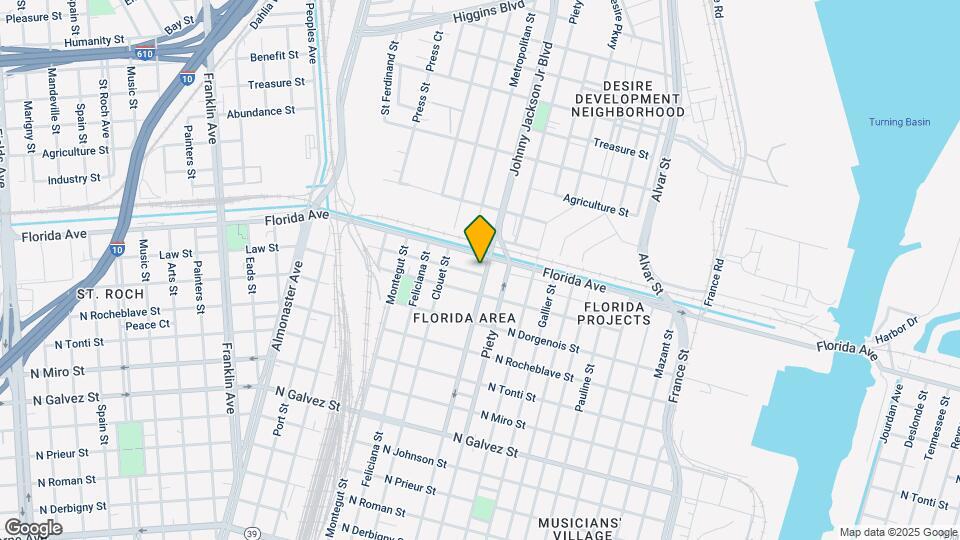 3159 Laussat Pl Mapa y Detalles de la Ubicación