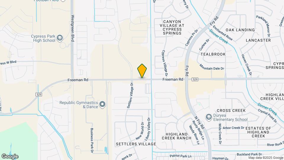 20978 FM 529 Map and Location Details