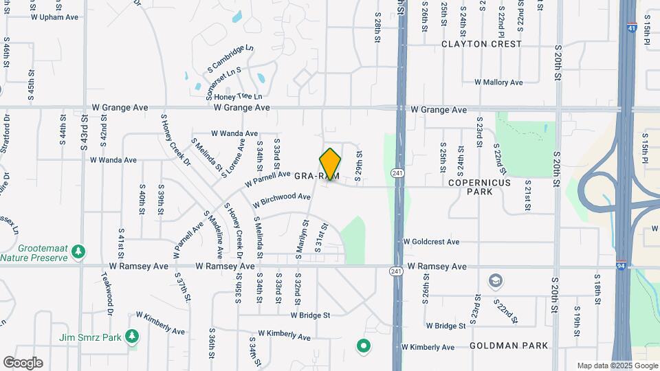 3005 W Parnell Ave Map and Location Details