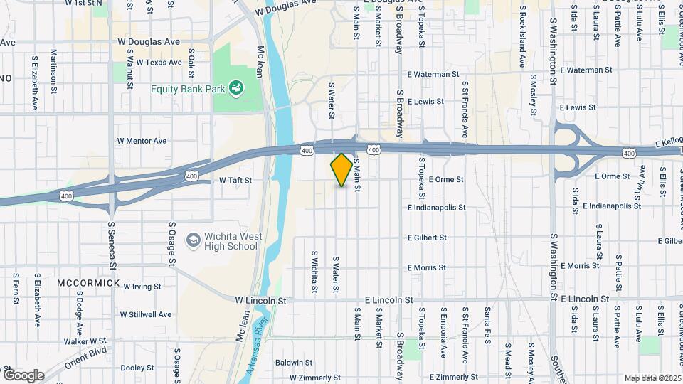 816 S Water St Map and Location Details