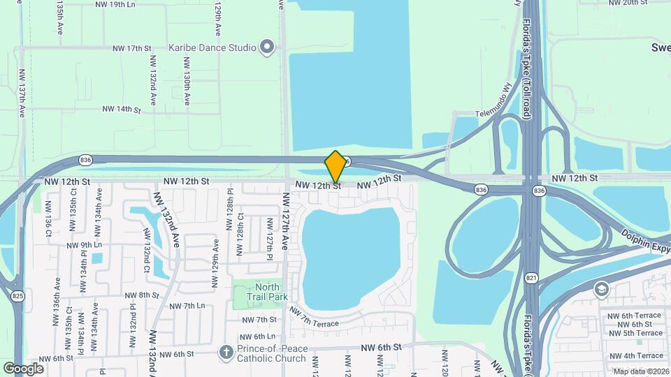 12539 NW 11th Way, Unit 107 Map and Location Details
