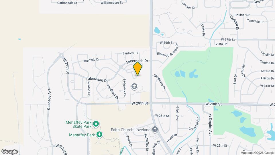 3090 Nunn Pl Mapa y Detalles de la Ubicación