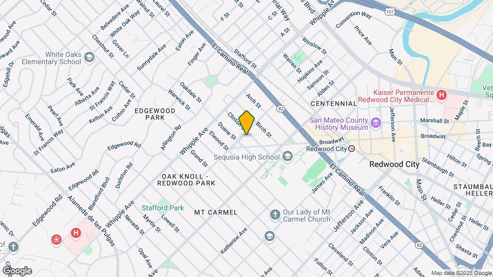 1315 Hopkins Ave Mapa y Detalles de la Ubicación