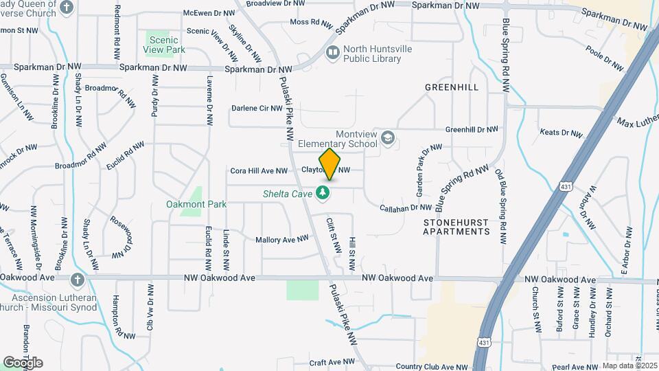 2800 Cave Ave NW Map and Location Details